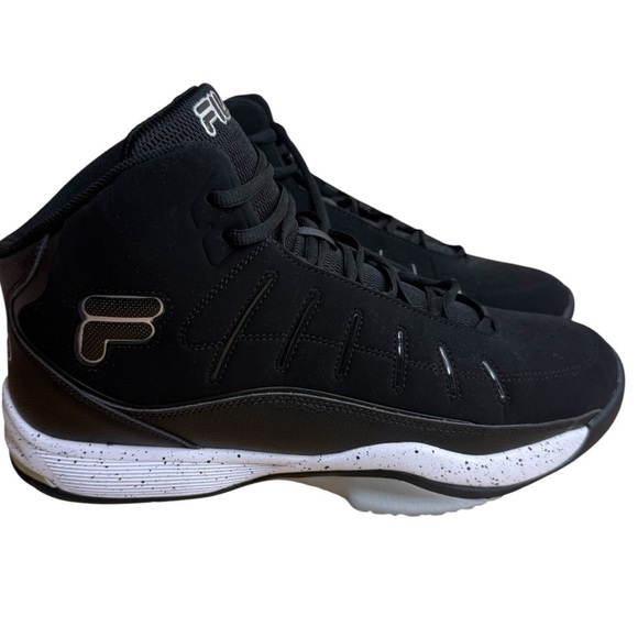 Fila Other - Fila Men's Afar Basketball Black & White Athletic Shoes Size 14